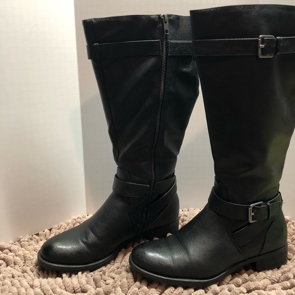 bass wide calf boots